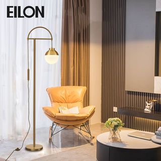 EILON โคมไฟตั้งพื้น Loft ขั้ว E27 รุ่น MD88 สีทอง