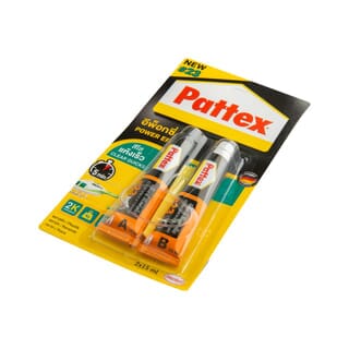 Pattex กาวดูโร่อีพ็อกซี่แห้งเร็ว 15 ml. สีใส