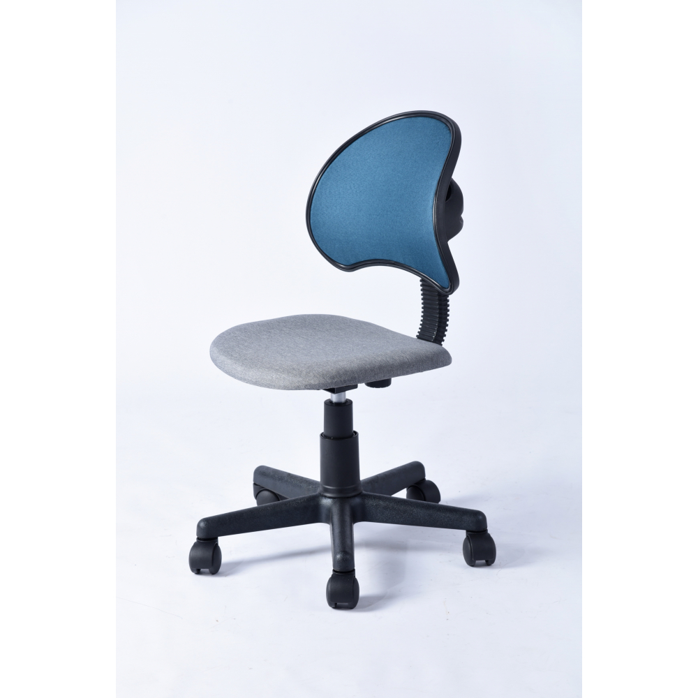 SMITH เก้าอี้สำนักงาน รุ่น KARIN ขนาด 40x48x80ซม. สีฟ้า-เทา