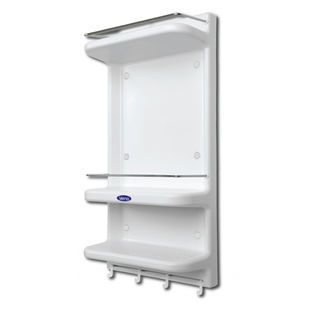 Verno ชั้นวางแชมพู พร้อมที่แขวนเอนกประสงค์