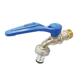 ANA ก๊อกสนาม 119 1/2 ด้ามน้ำเงินปากก๊อกสนามสวมเร็ว รุ่น BC