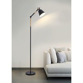 EILON โคมไฟตั้งพื้นโมเดิร์น รุ่น Zali S3009FF สีดำ