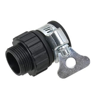 Tree O ข้อต่อสวมเร็ว+คลิปล็อค ขนาด3/4 รุ่นGLB-621319-0 สีเขียวดำ