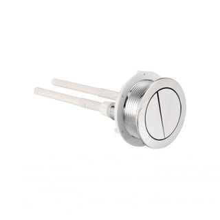 Verno ชุดปุ่มกดชำระทรงกลม 2 ระบบ รุ่น PQS-C4821HS  ขนาด 48 มม. 