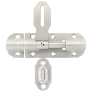 COLT LITE กลอนขวางสแตนเลส รุ่น 3034 ขนาด 4 นิ้ว สีสแตนเลส (แพ็ค 1)