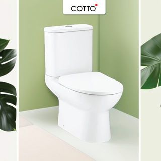 Cotto สุขภัณฑ์สองชิ้น รุ่น C126207 Mood ขนาด