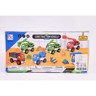 TOYS ของเล่นรถปูน คละสี#6002(34.5x17.5x22ซม.)