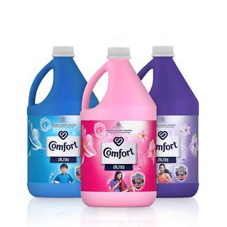 COMFORT น้ำยาปรับผ้านุ่ม  คอมฟอร์ท สูตรมาตรฐาน ขนาด  2800 มล. สีชมพู