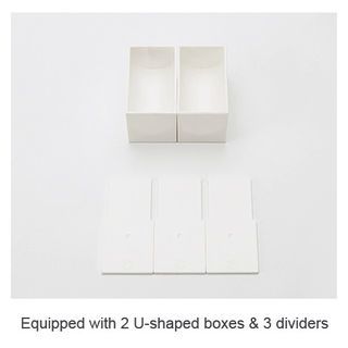 SMITH กล่องเก็บของอเนกระสงค์บนโต๊ะ NORI-DNC01 ขนาด 18.8x26.5x18.0 ซม. สีขาว