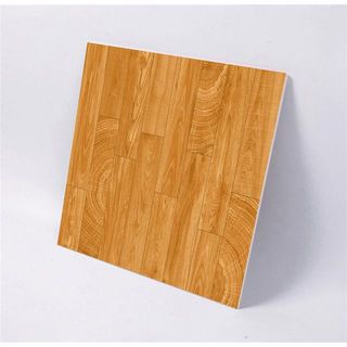 Marbella กระเบื้องเซรามิคปูพื้น 16x16 นิ้ว รุ่น วูดบราว CH1106 Gloss (12P)