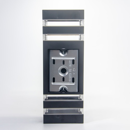 EILON โคมไฟผนัง Modern ABS รุ่น MVW003B ขั้ว E27 สีดำ