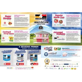 โฟร์ซีซันส์ สีรองพื้นปูนใหม่ #A1111 5 กล