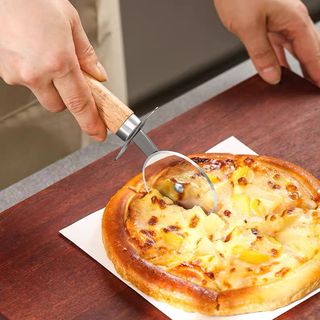 KOSCH ที่ตัดพิซซ่า WOODY สีไม้