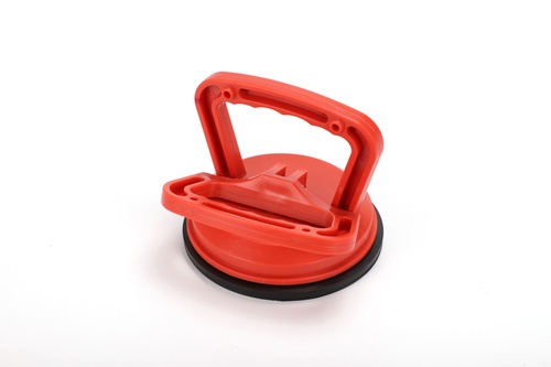 HUMMER ตัวดูดกระจกพลาสติก 1 ขา รุ่น JCH002  สีแดง