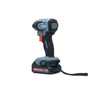 SENIX สว่านไขควงไร้สายไร้สายBrushless 1/4นิ้ว 20V(Max) รุ่นPDIX2-M2-EU สีน้ำเงินดำ (พร้อมแบตเตอรี่ 2.0Ah, 1ก้อน และแท่นชาร์ต1อัน)