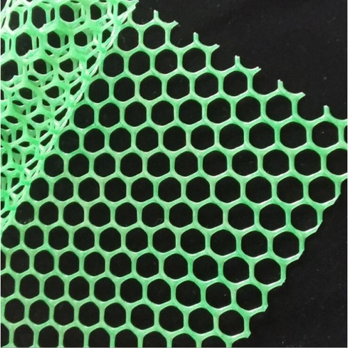 POLLO ตาข่ายพลาสติก หกเหลี่ยม 12MM.180CMx10 M. รุ่นLXPN18012G สีเขียว