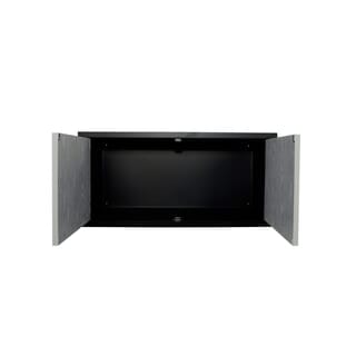 CLOSE ตู้แขวนคู่เสริม UPVC  LABARIS ขนาด  86x41 ซม. สีเทา