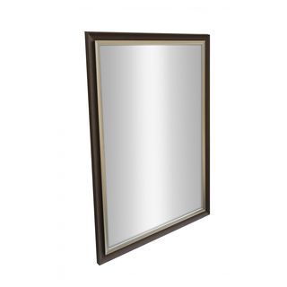 Nice กระจกมีกรอบทรงเหลี่ยม (PS) รุ่น เทียร่า-วู้ด ขนาด 60x90 ซม. สีไม้ธรรมชาติ 