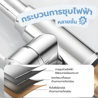 Verno ก๊อกอ่างล้างจานสแตนเลสแบบติดเคาน์เตอร์ ปรับระดับน้ำได้  รุ่น โบวี่ VN-8109