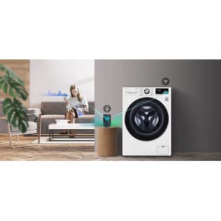 LG เครื่องซักผ้าฝาหน้า ขนาด 11 กก.  รุ่น FV1411S4W1.ABWPETH  สีขาว