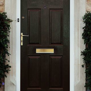 Delta สีเคลือบน้ำมัน เงา 604 กระป๋อง สีน้ำตาลทอง