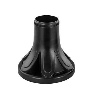 EILON โคมไฟสนาม ทรงกลม 12” พร้อมเสา สูง 200 Cm. รุ่น Candy  TVZT628PL2-12OP   สีดำ