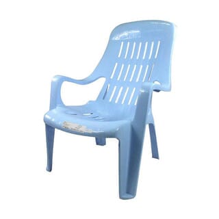 SUMMER SET เก้าอี้พลาสติกเอนนอน รุ่น สุขสบาย FT-234/A ขนาด 58x51x85 ซม. สีฟ้าอ่อน