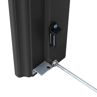 CLOSE บานซิงค์ถังแก๊ส ABS ขนาด 50.8x74.8 ซม. VICTORIA สีชาร์โคล