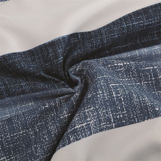 TRUFFLE ชุดเครื่องนอนพร้อมผ้านวม 6 ชิ้น รุ่น Riku-03 ขนาด 5ฟุต สีน้ำเงิน