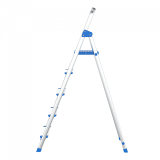 HUMMERบันไดอะลูมิเนียมพร้อมมือจับ 5ขั้น รุ่น GB4028-5 (รับน้ำหนักได้สูงสุด 150กก.)