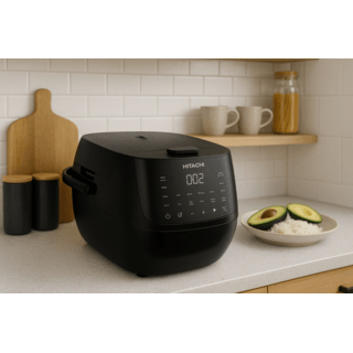 HITACHI หม้อหุงข้าวดิจิตอล ขนาด 1.8 ลิตร รุ่น  RZ-S18VN สีดำ