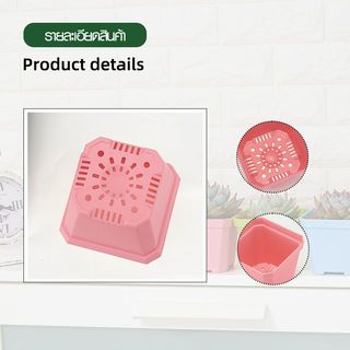 Tree O กระถางต้นไม้ รุ่น HYF002 ขนาด 10*10*8.5 ซม. คละสี