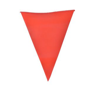 YAMADA ธงกันเขตสามเหลี่ยม ยาว 20 เมตร สีขาว-แดง