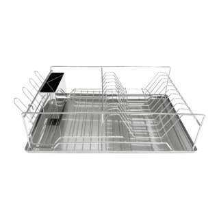 CLOSE ที่คว่ำจาน 46X32X13 ซม. MARIN สีเงิน