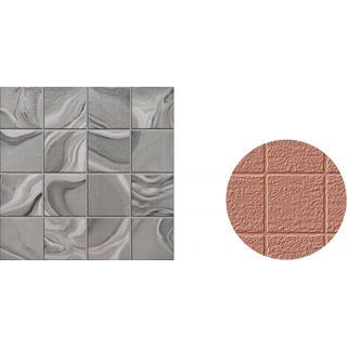 Marbella กระเบื้องเซรามิคปูพื้น 16x16 นิ้ว รุ่น ทวีโชค เทา ZY731 Matt (12P)