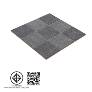 Marbella กระเบื้องเซรามิคปูพื้น 16x16 นิ้ว รุ่น จากัว เทา ZY3409 Matt (12P)