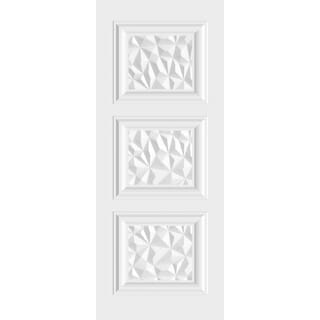 HOLZTUR ประตู HDF บานทึบ 3 ฟัก  HDF-S16 80x200ซม. สีขาว