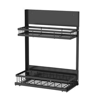 SANE ชั้นวางของติดผนัง 31.5 x 15.43 x 38.84 ซม. HIRONO สีดำ