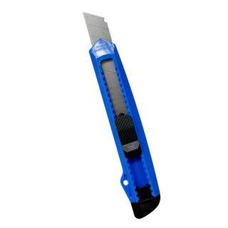 Smith คัตเตอร์ 18 มม. รุ่น YL-130 ขนาด 2.1x14.1x1.6 ซม. สีฟ้า