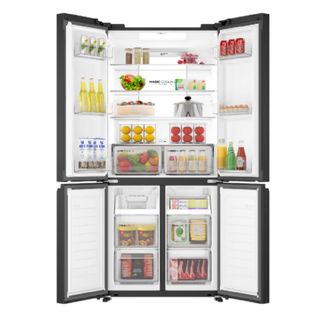 HAIER ตู้เย็น MULTI DOOR รุ่น HRF-MD539GBT ขนาด 18.7 คิว สีกระจกดำ