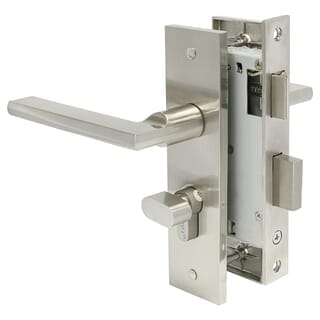 COLT ชุดก้านบิดประตู (R+L) ซิงเกิ้ล AWS 170MM (K7.2)#1712 SN รุ่นแผง(K7.1)