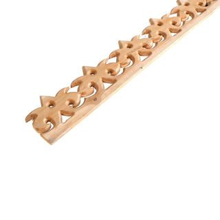 เชิงชายไม้สัก ลายดาว 5x100ซม.