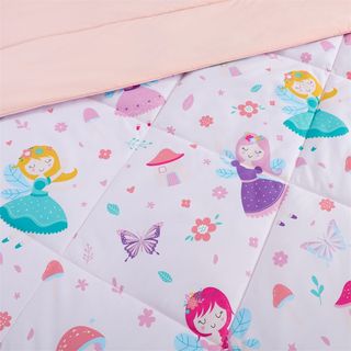 TRUFFLE ชุดเครื่องนอนพร้อมผ้านวม 4 ชิ้น รุ่น Yuri-02 ขนาด 3.5ฟุต สีชมพุ