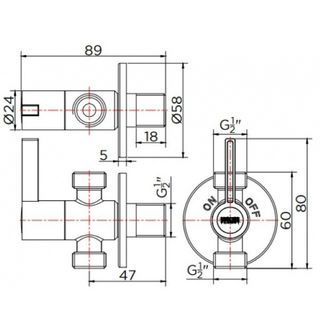สต๊อปวาล์ว แบบ 2 ทาง สแตนเลส 304
KA-03-422-63