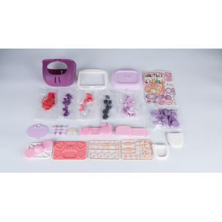 TOYS ของเล่นชุดกระเป๋าอุปกรณ์เสริมสวย # 1901-3 ขนาด 20.5x16.5x18 ซม.