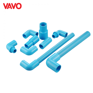 VAVO ข้อต่อตรง หนาฟ้า 2 นิ้ว