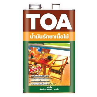 ทีโอเอ ทีคออยล์ น้ำมันรักษาเนื้อไม้ #T01 1 กล