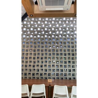 วีบล็อค อิฐบล็อกช่องลมลาย ลายมิติ 5 B ขนาด 19x19x9ซม.