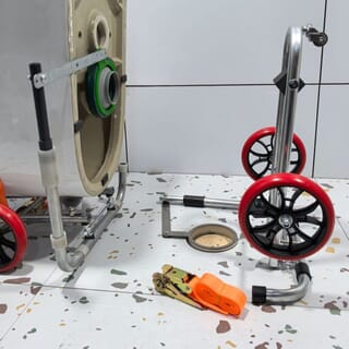 Verno แม่แรงช่วยยกชักโครก รุ่น YQ0001