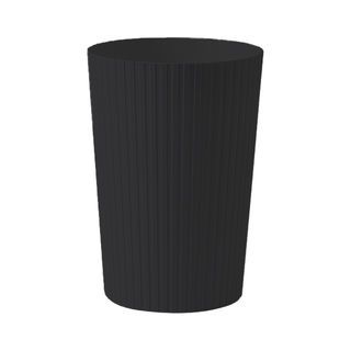 ICLEAN ถังขยะไม่มีฝาทรงกลม 6 ลิตร รุ่น B917156 ขนาด 19.5×19.5×28 ซม. สีดำ